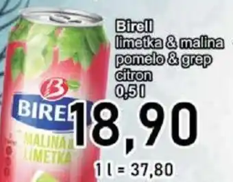 Jip Birell limetka & malina pomelo & grep citron 0.5L nabídka