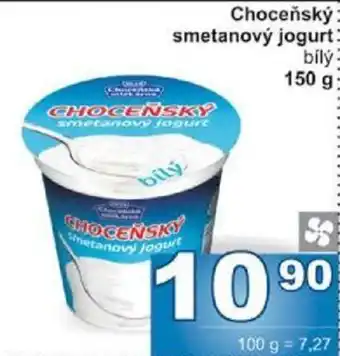 Jip Choceňský smetanový jogurt nabídka