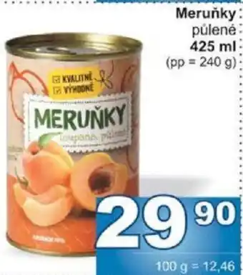 Jip Meruňky půlené nabídka