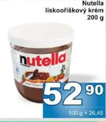 Jip Nutella lískooříškový krém nabídka