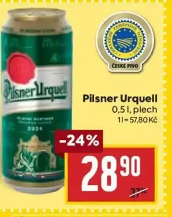 Billa Pilsner Urquell nabídka