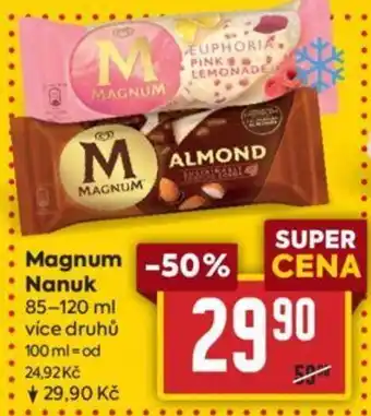 Billa Magnum Nanuk nabídka