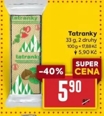 Billa Tatranky nabídka