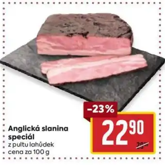 Billa Anglická slanina speciál nabídka