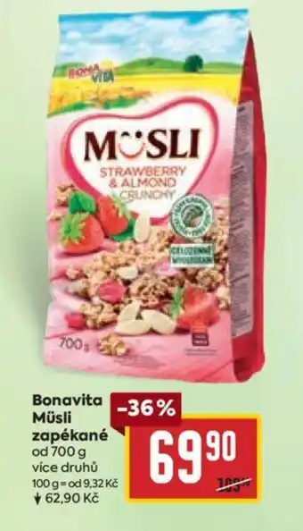 Billa Bonavita Müsli zapékané nabídka