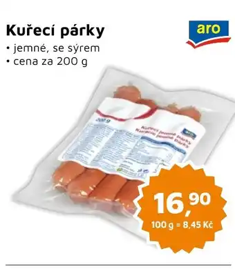 Můjobchod Kuřecí párky nabídka