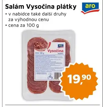 Můjobchod Salám Vysočina plátky nabídka