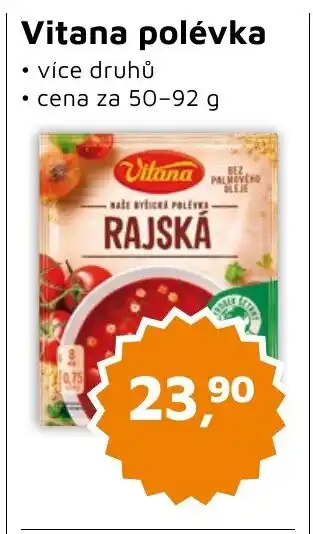 Můjobchod Vitana polévka nabídka