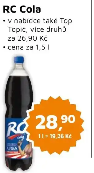 Můjobchod RC Cola nabídka