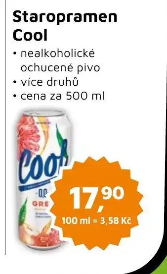 Můjobchod Staropramen Cool nabídka