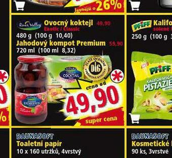 Norma Jahodový kompot premium nabídka