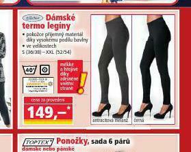 Norma Dámské termo legíny nabídka
