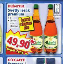 Norma Hubertus světlý ležák premium nabídka