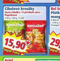 Norma Cibulové kroužky nabídka