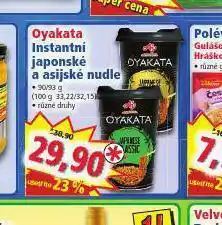 Norma Oyakata instantní japonské a sijské nudle nabídka