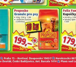 Norma Propesko granule pro psy nabídka