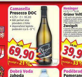 Norma Camasella prosecco doc nabídka