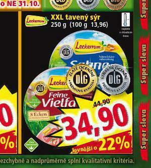 Norma Xxl tavený sýr nabídka
