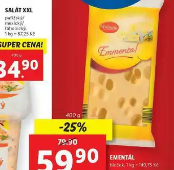 Lidl Ementál bloček nabídka