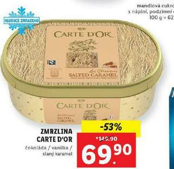 Lidl Zmrzlina carte d´or nabídka
