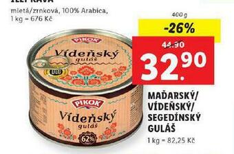 Lidl Segedínský guláš nabídka