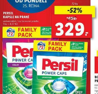 Lidl Persil kapsle na praní nabídka
