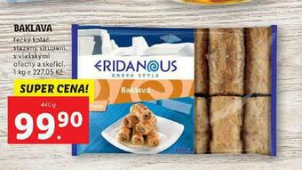 Lidl Baklava nabídka