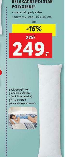 Lidl Relaxační polštář nabídka