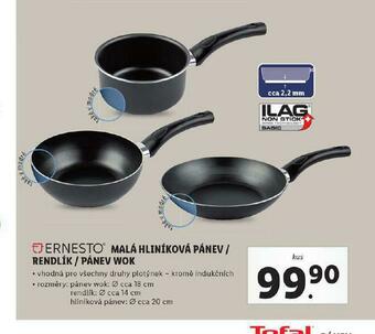 Lidl Malá hliníková pánev / rendlík / pánev wok nabídka