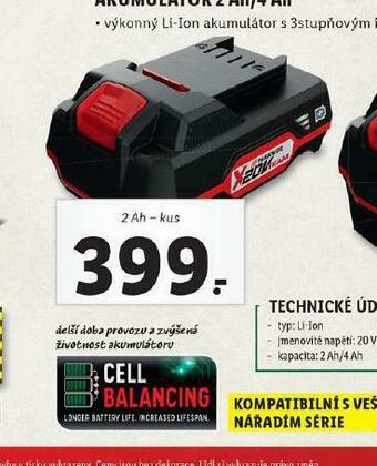 Lidl Akumulátor 2 ah nabídka