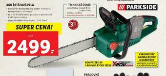 Lidl Aku řetězová pila nabídka