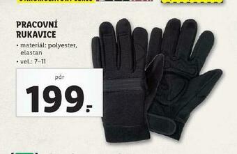 Lidl Pracovní rukavice nabídka