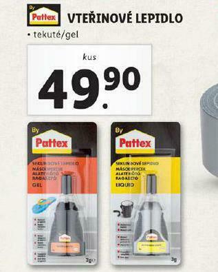 Lidl Vteřinové lepidlo nabídka