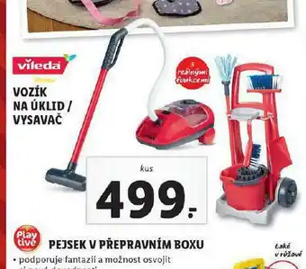 Lidl Vozík na úklid nabídka
