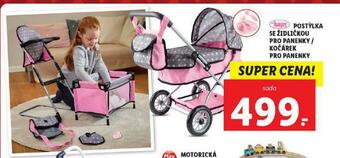 Lidl Kočárek pro panenky nabídka