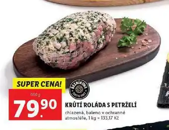 Lidl Krůtí klobása s petrželí nabídka