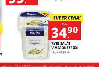 Lidl Rybí salát v majonéze xxl nabídka