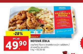 Lidl Hotová jídla nabídka