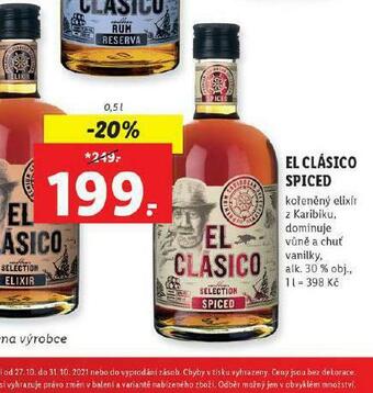 Lidl El clásico spiced nabídka