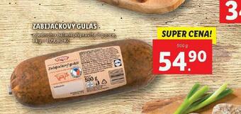 Lidl Zabijačkový guláš nabídka