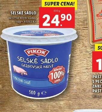 Lidl Selské sádlo nabídka