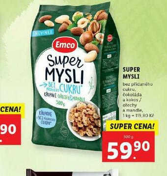 Lidl Super mysli nabídka