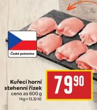 Kuřecí horní stehenní řízek