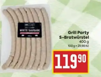 Billa Grill Party S-Bratwürstel nabídka