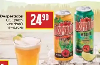 Billa Desperados 0,5L nabídka