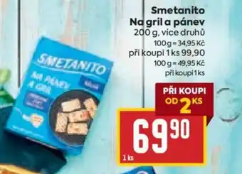 Billa Smetanito Na gril a pánev nabídka