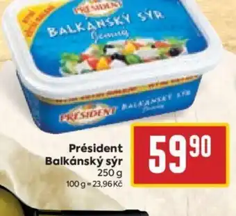 Billa Président Balkánský sýr nabídka