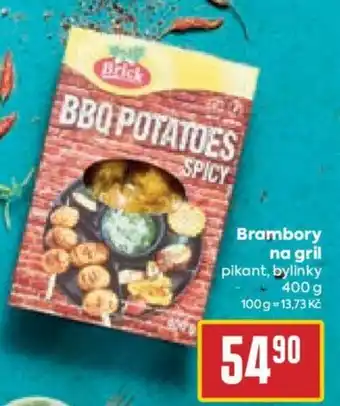 Billa Brambory na gril nabídka