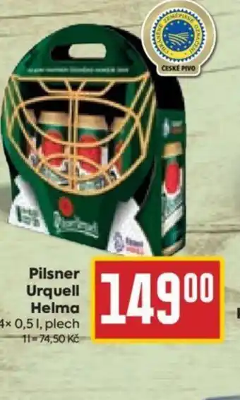 Billa Pilsner Urquell Helma nabídka