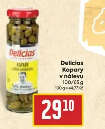 Billa Delicias Kapary v nálevu nabídka